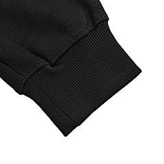 25Fw zippered faux pocket hooded sweatshirt