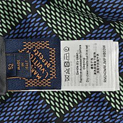 25Fw Checkerboard Monogram Reversible Jacket