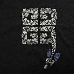 25ss braid print short sleeves