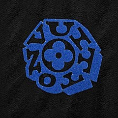 25fw flocked logo crewneck sweatshirt