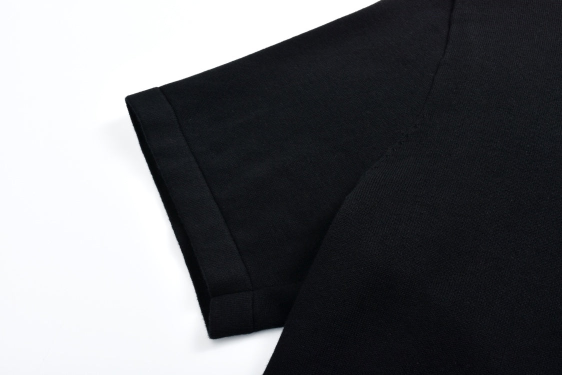 25ss gradient vintage color diamond knitted short sleeved shirt