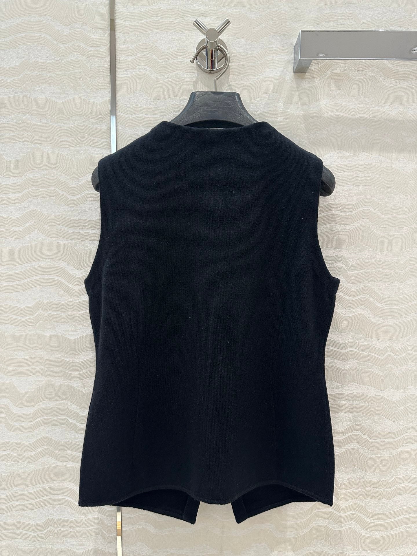 wool knitted vest