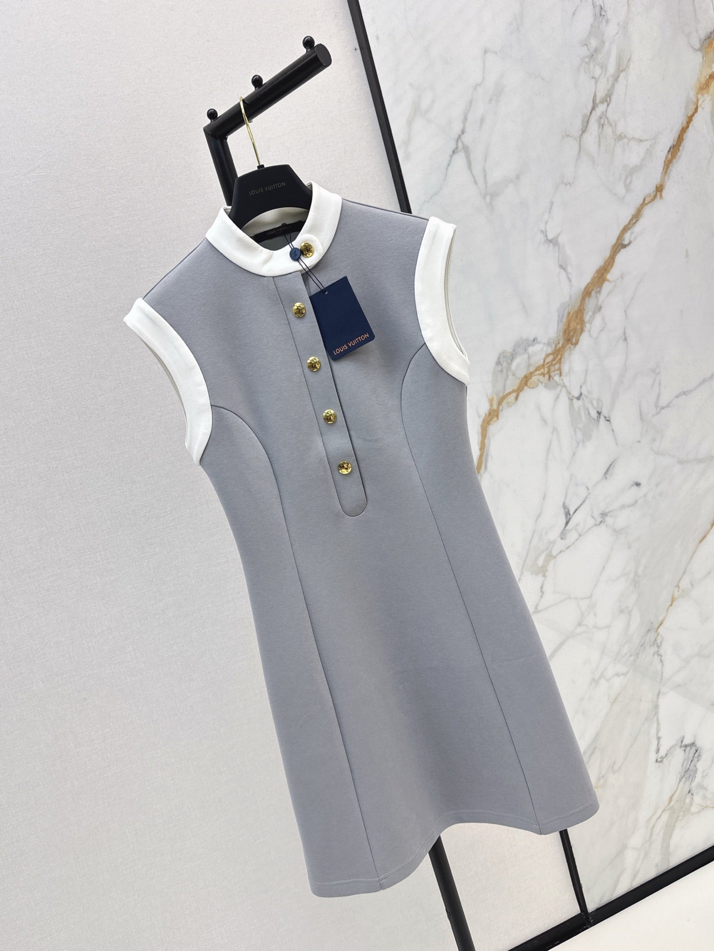 25ss sleeveless shirt dress