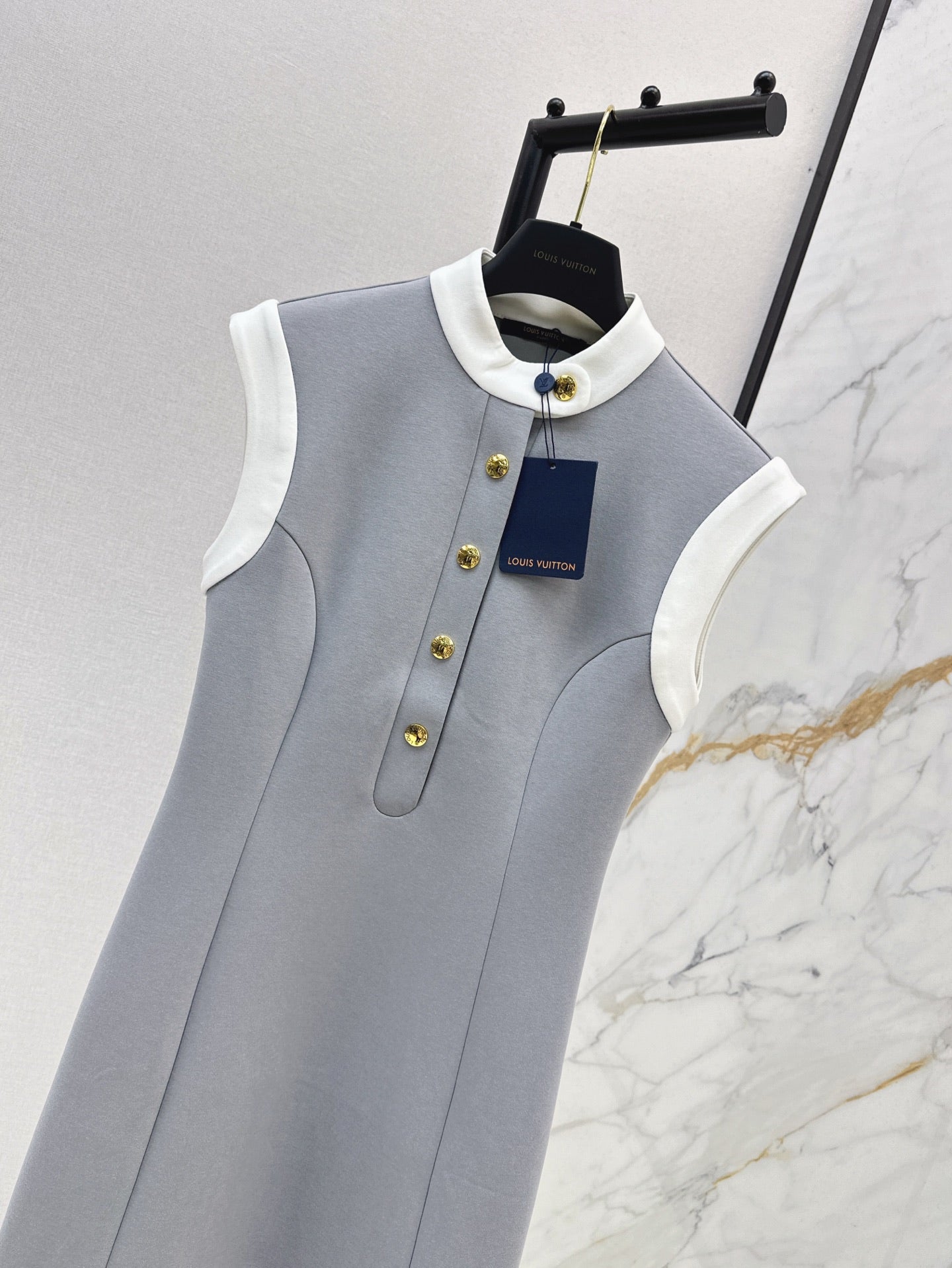 25ss sleeveless shirt dress