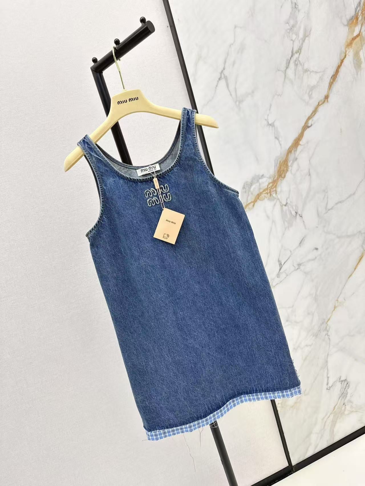 25ss denim dress
