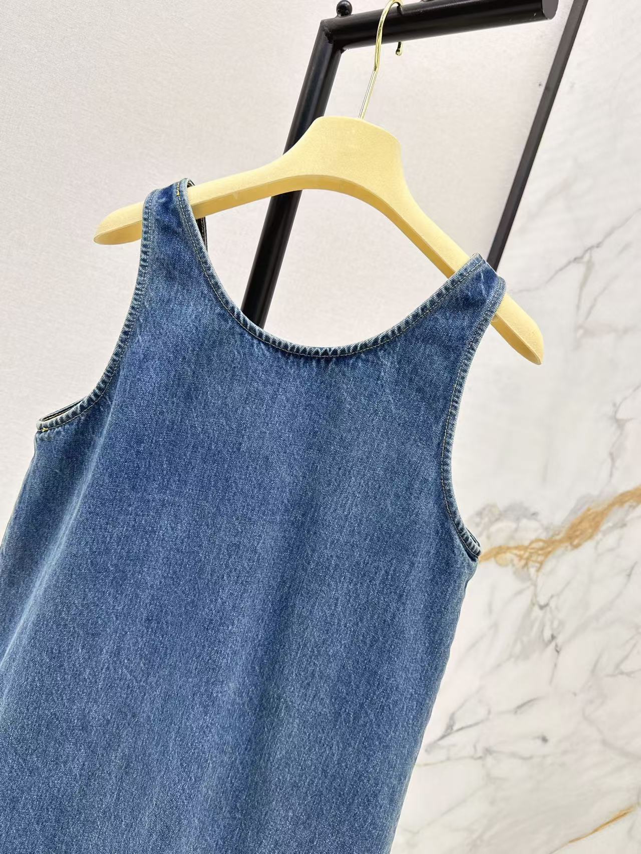 25ss denim dress