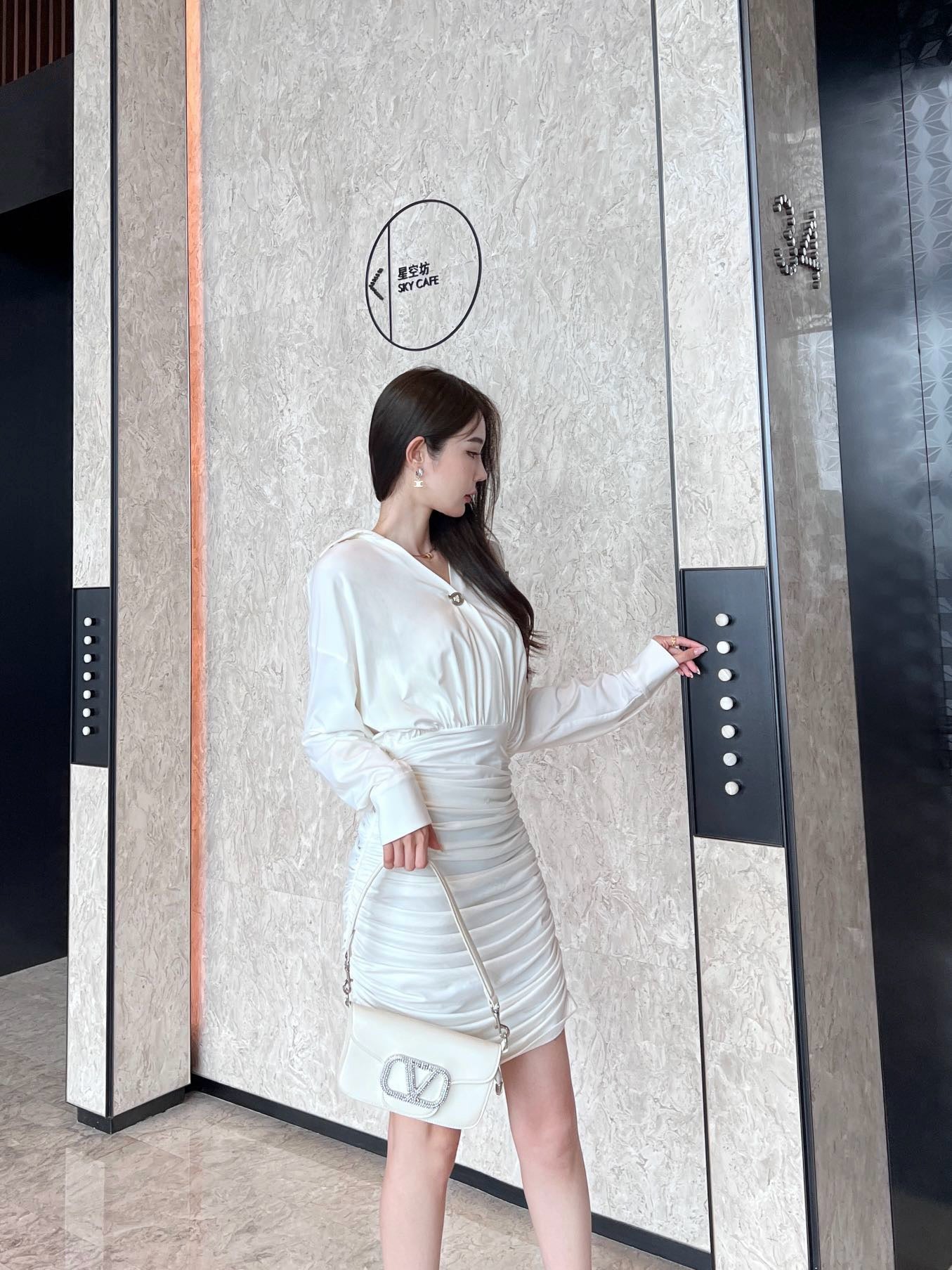 25ss hip wrap dress
