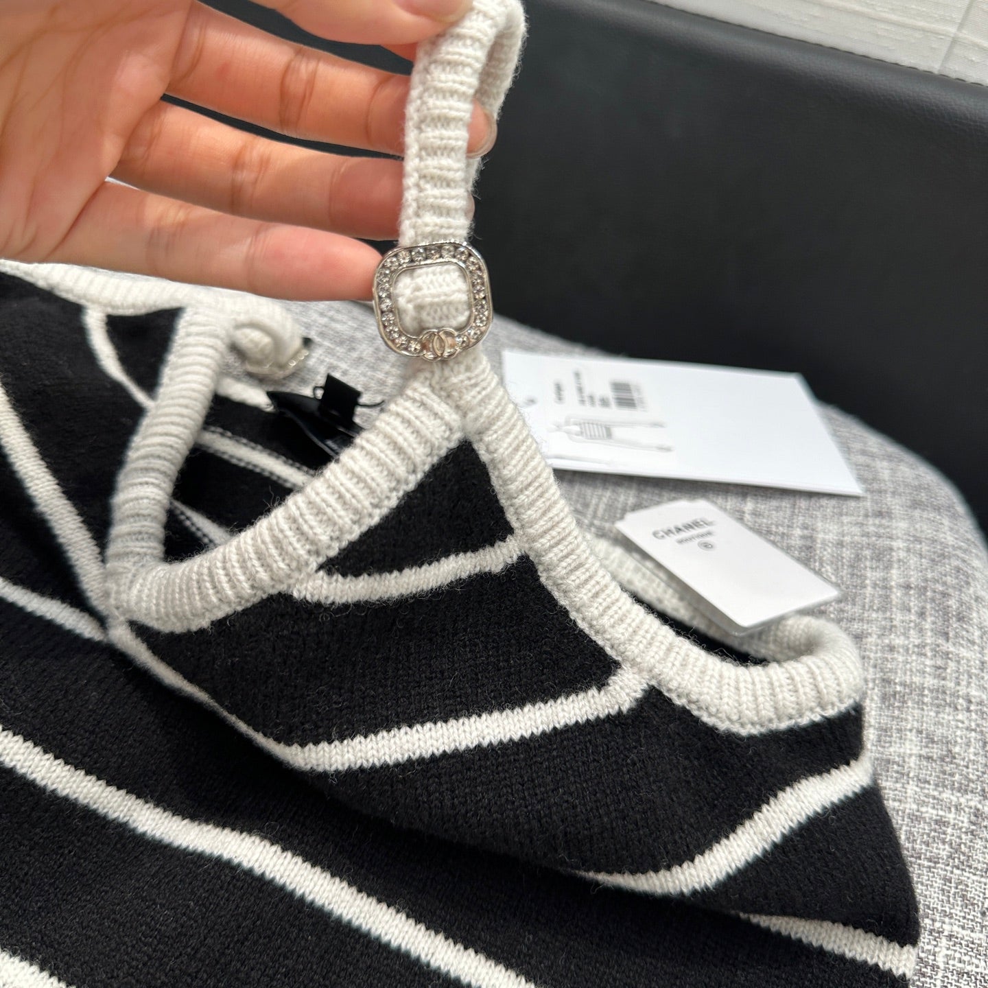 25ss knitted vest