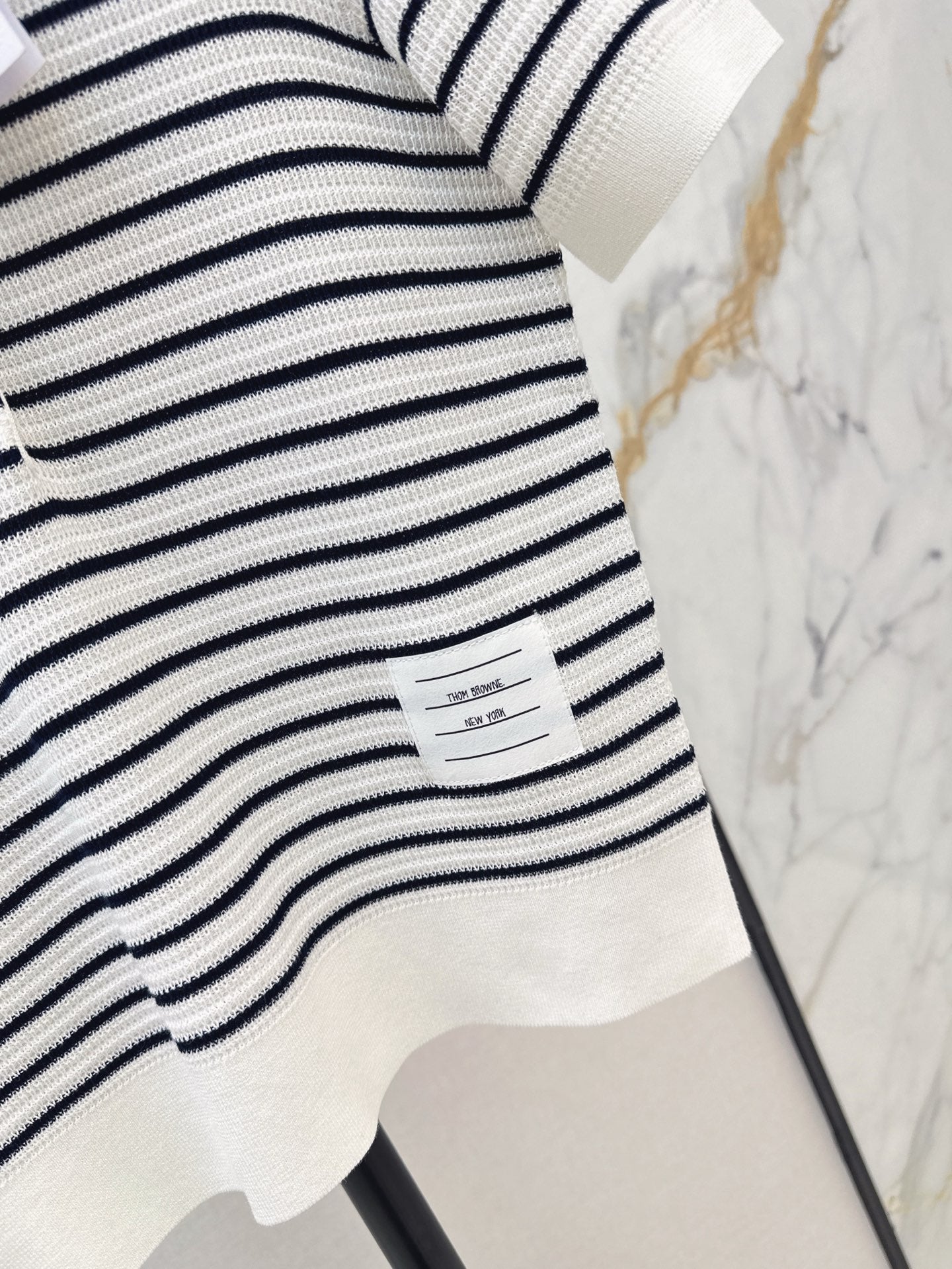 TH 25ss knitted polo shirt