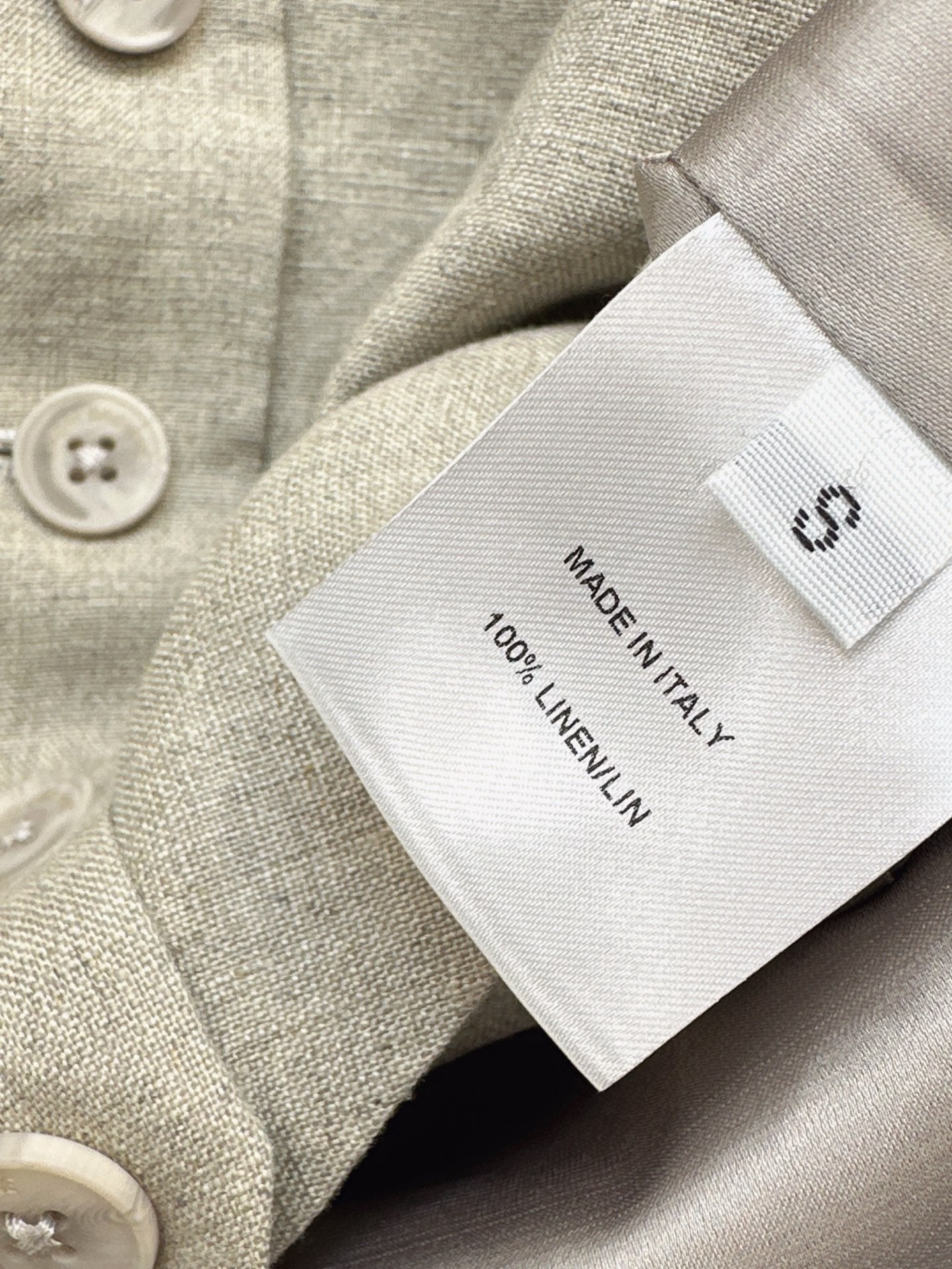 25ss linen vest