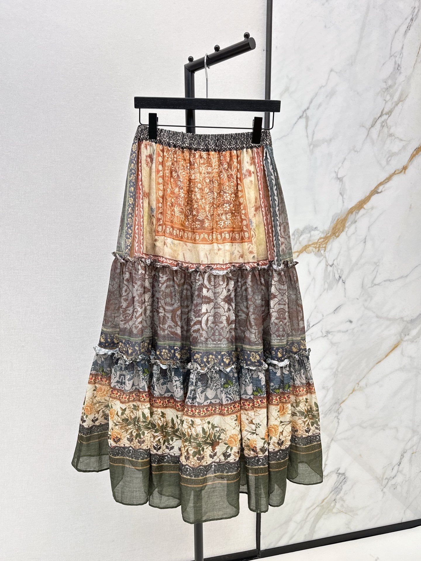 25SS linen skirt