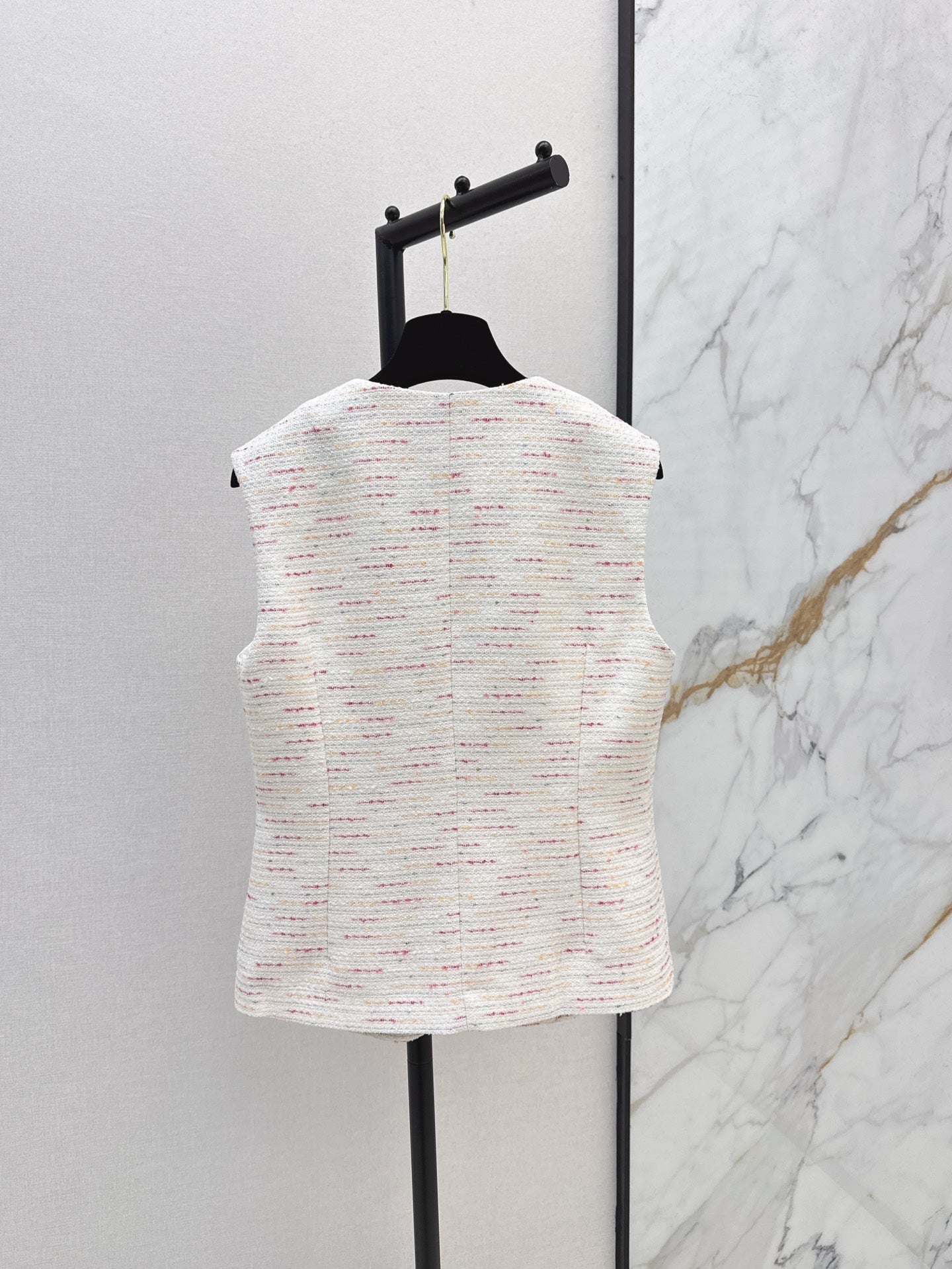 25ss woven vest