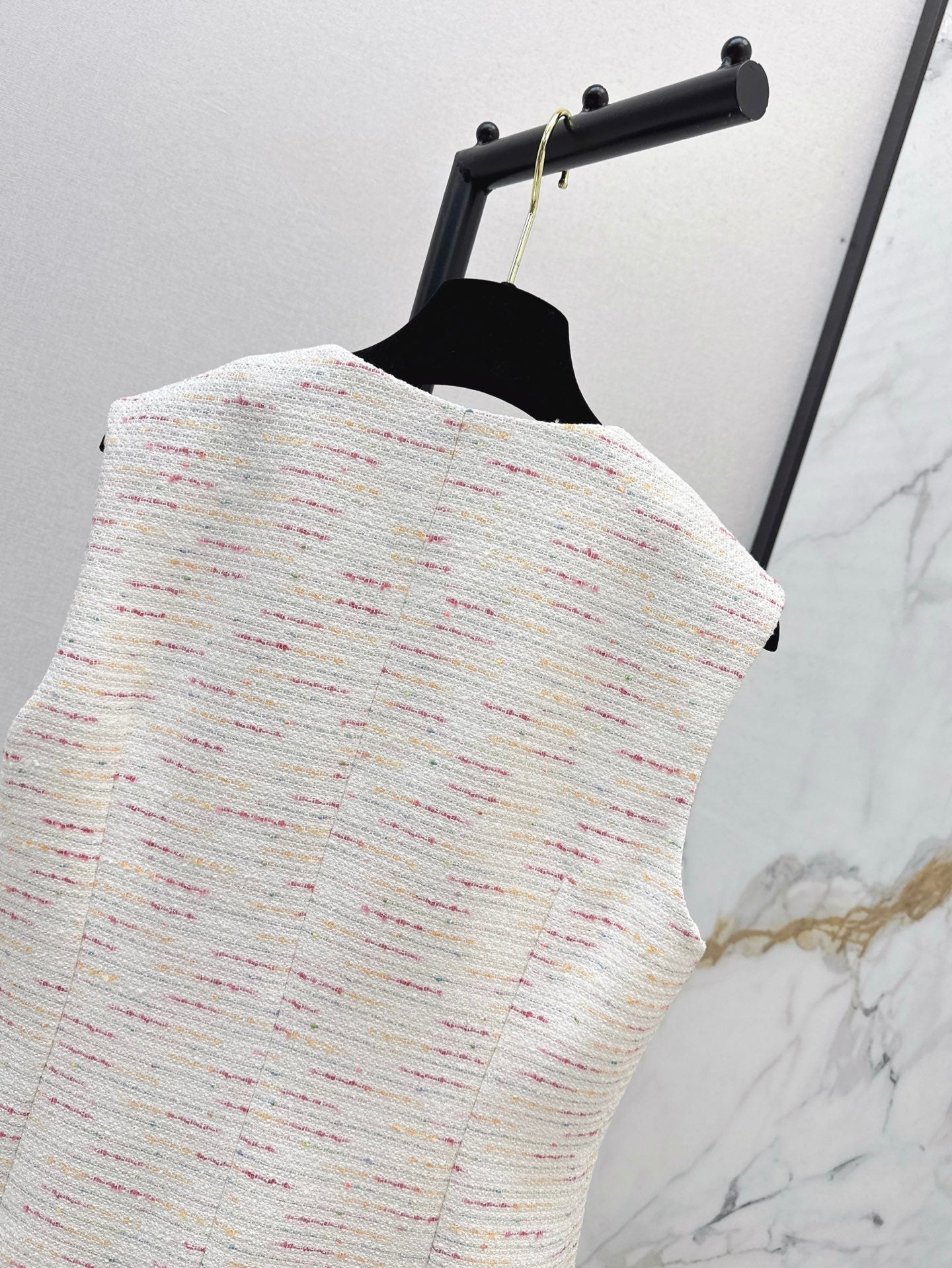 25ss woven vest
