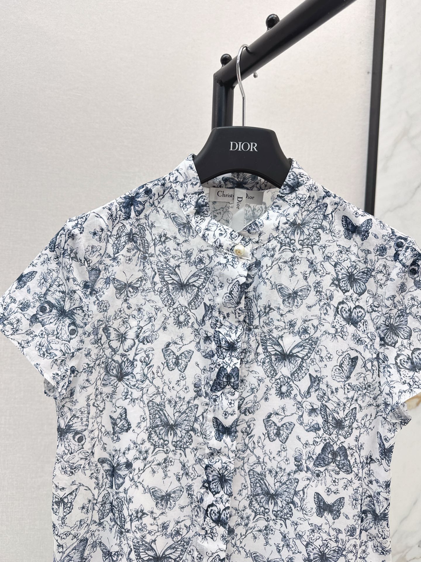 D 25ss printed dress