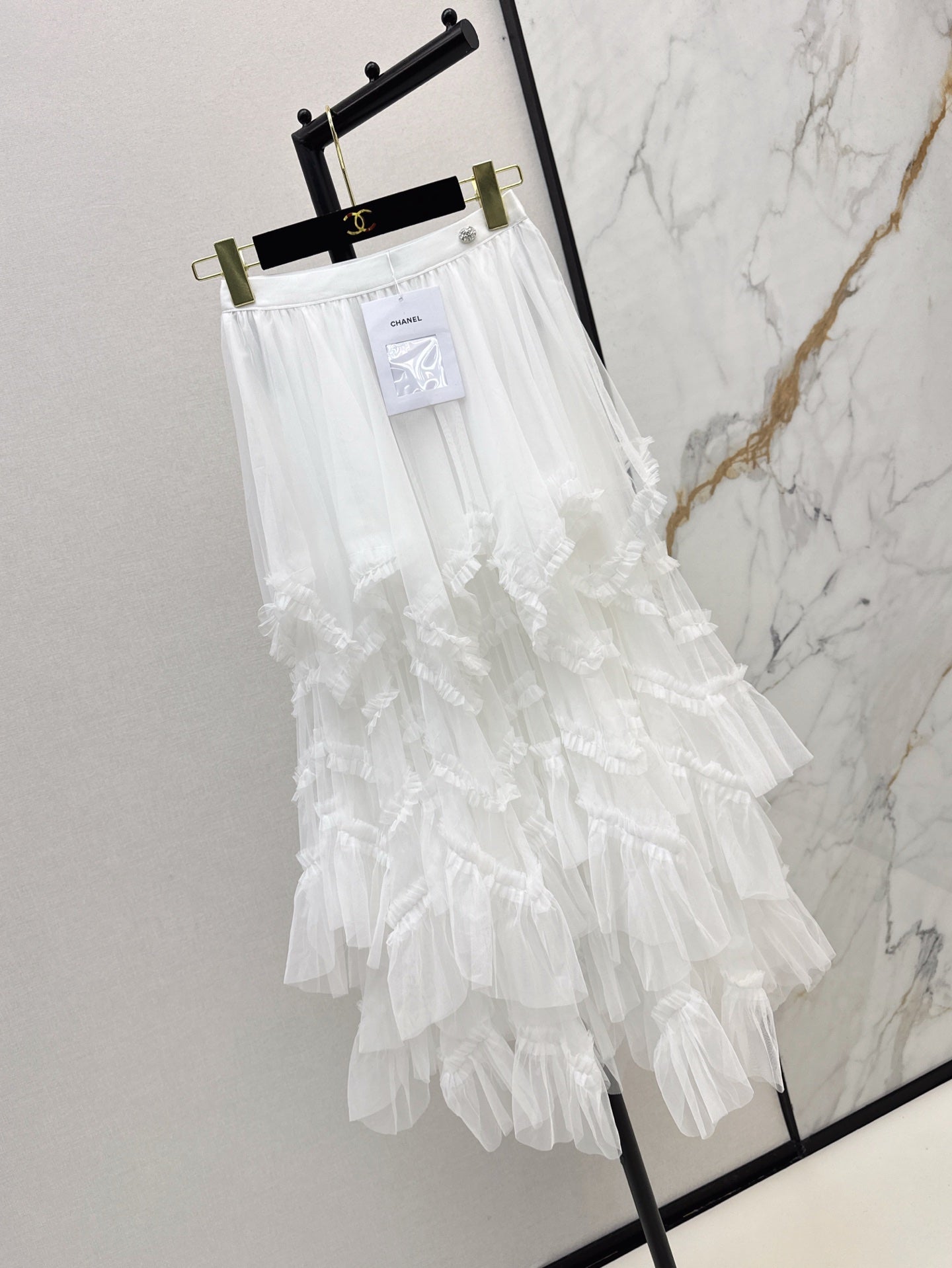 25ss ruffle skirt