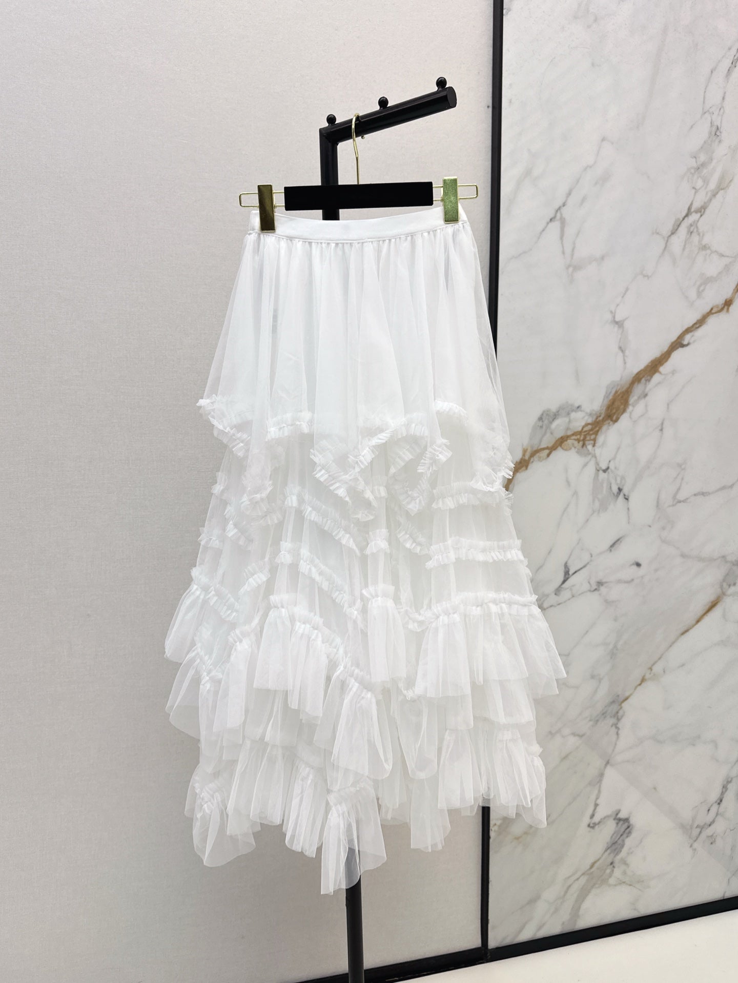 25ss ruffle skirt
