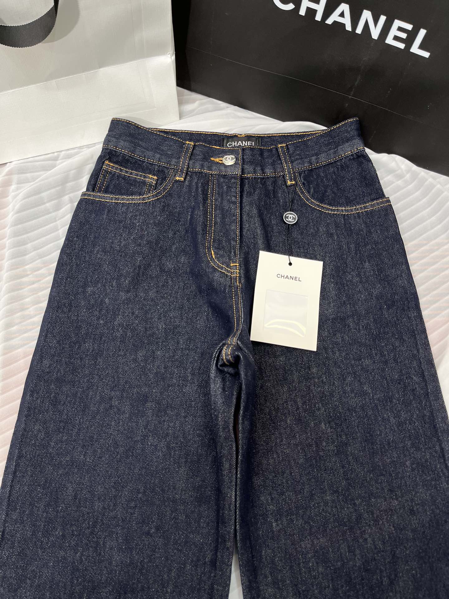 25ss embroidered jeans