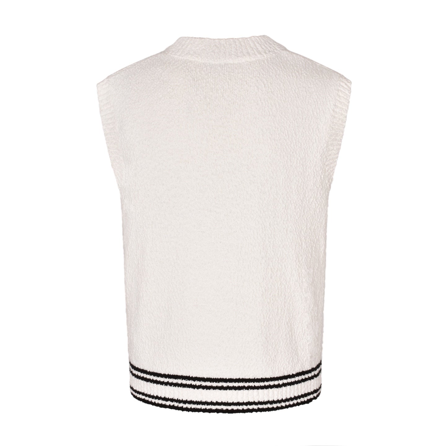 25ss Jacquard logo sweater vest