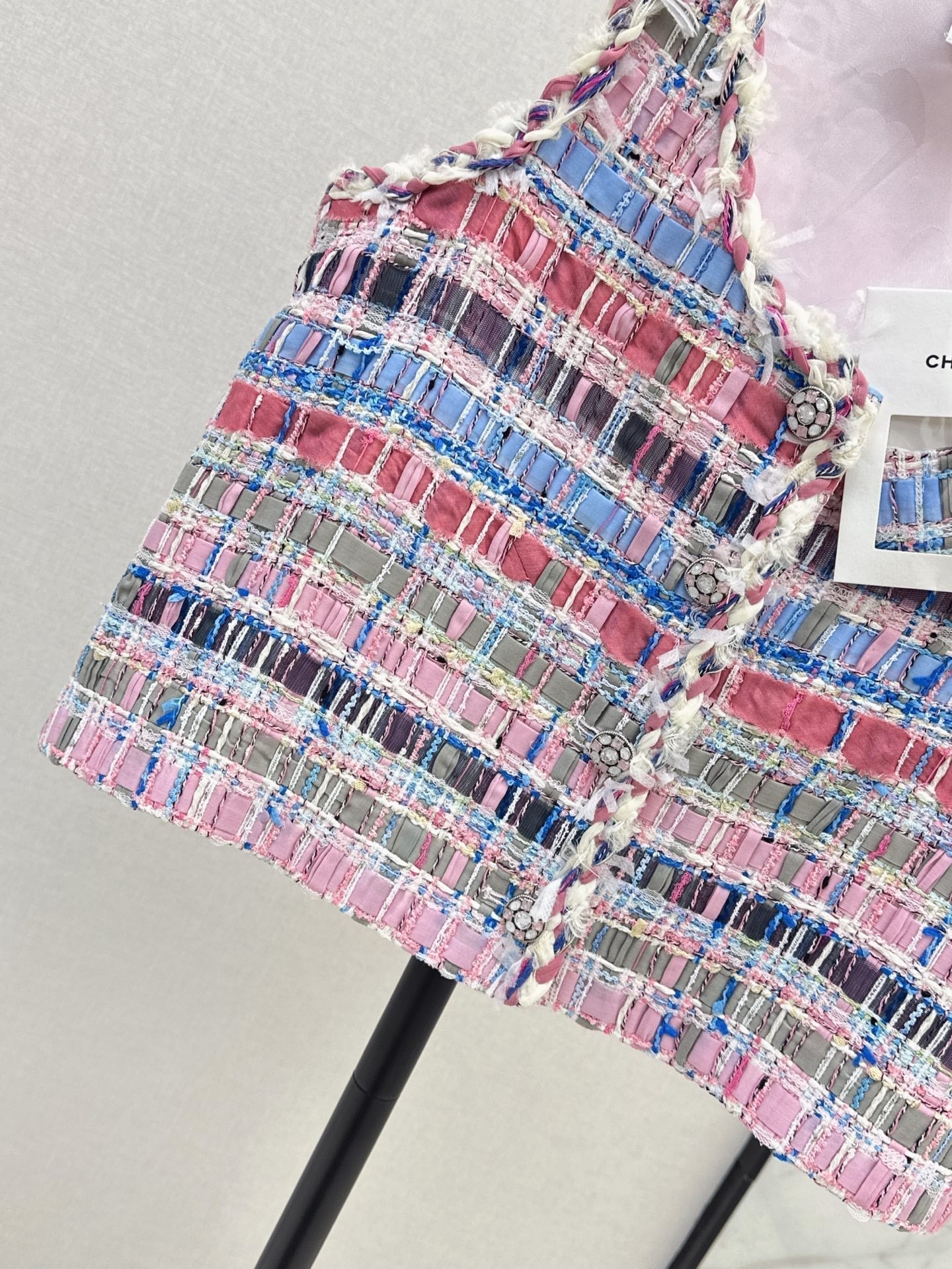 25ss woven vest