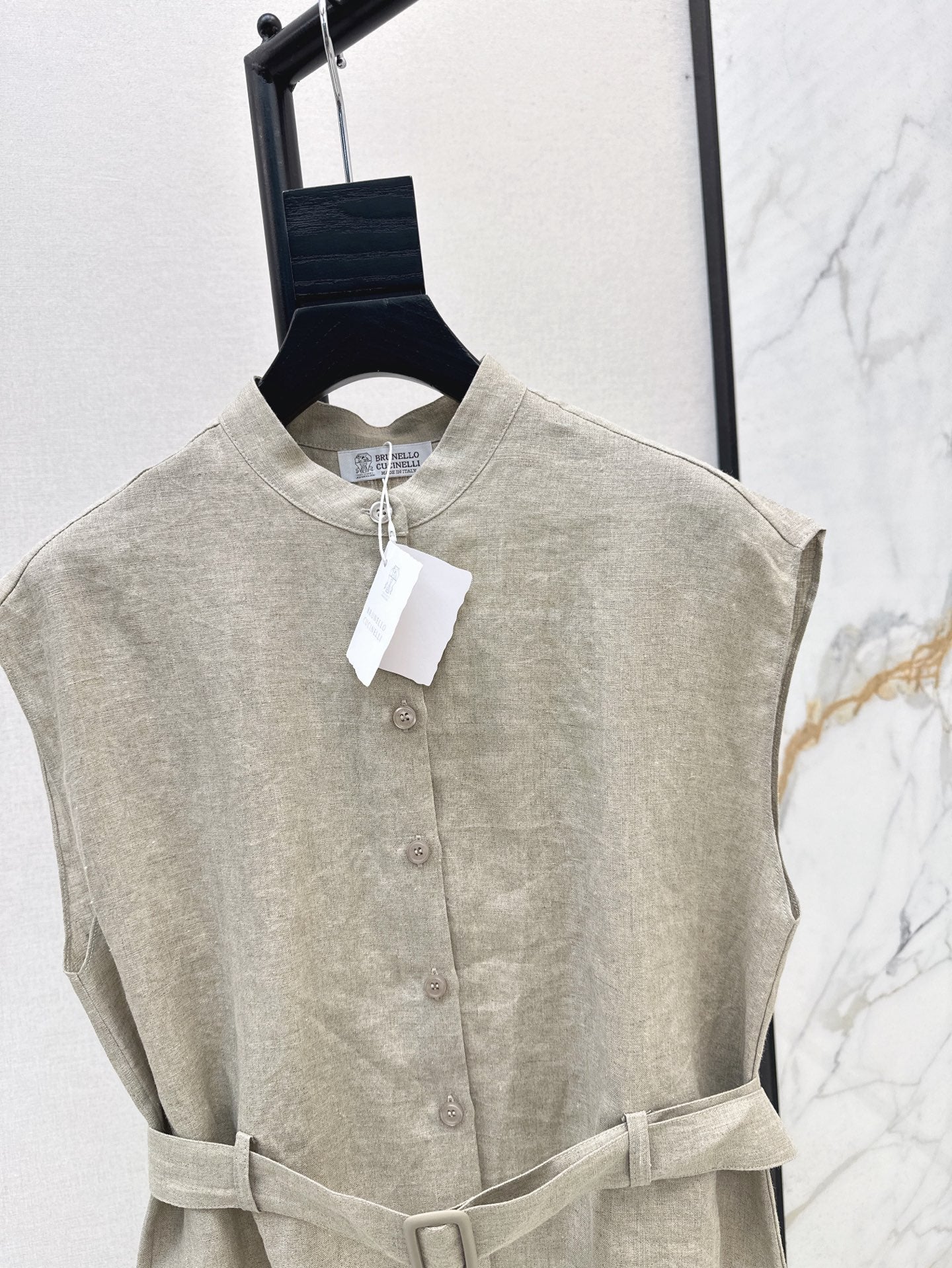 25ss linen vest