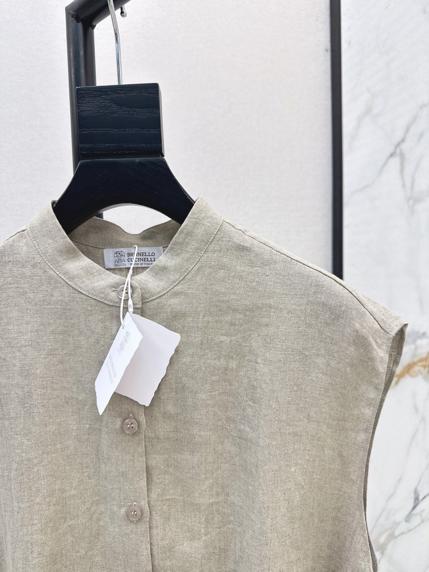 25ss linen vest