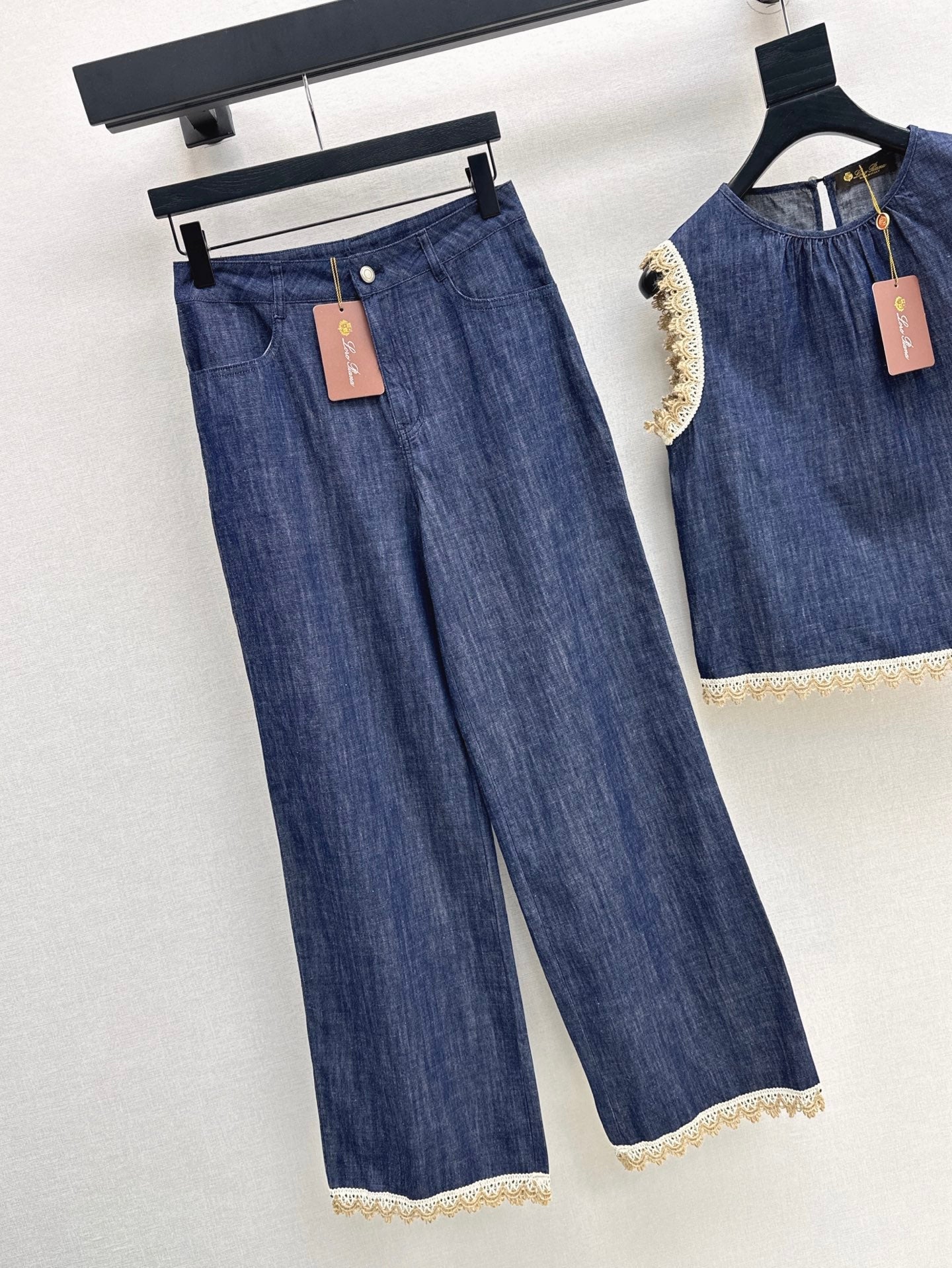 25SS lace jeans