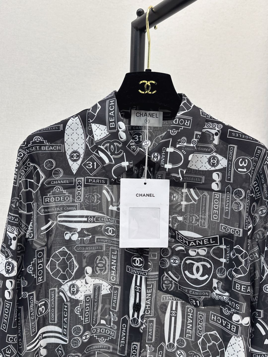 25ss print shirt