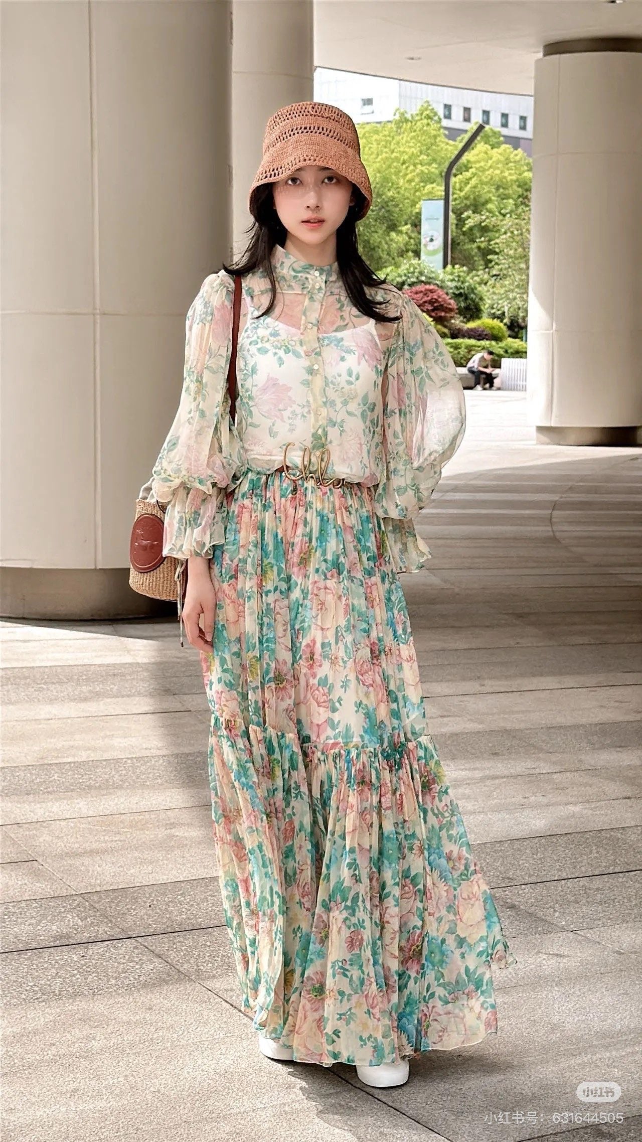25ss chiffon skirt