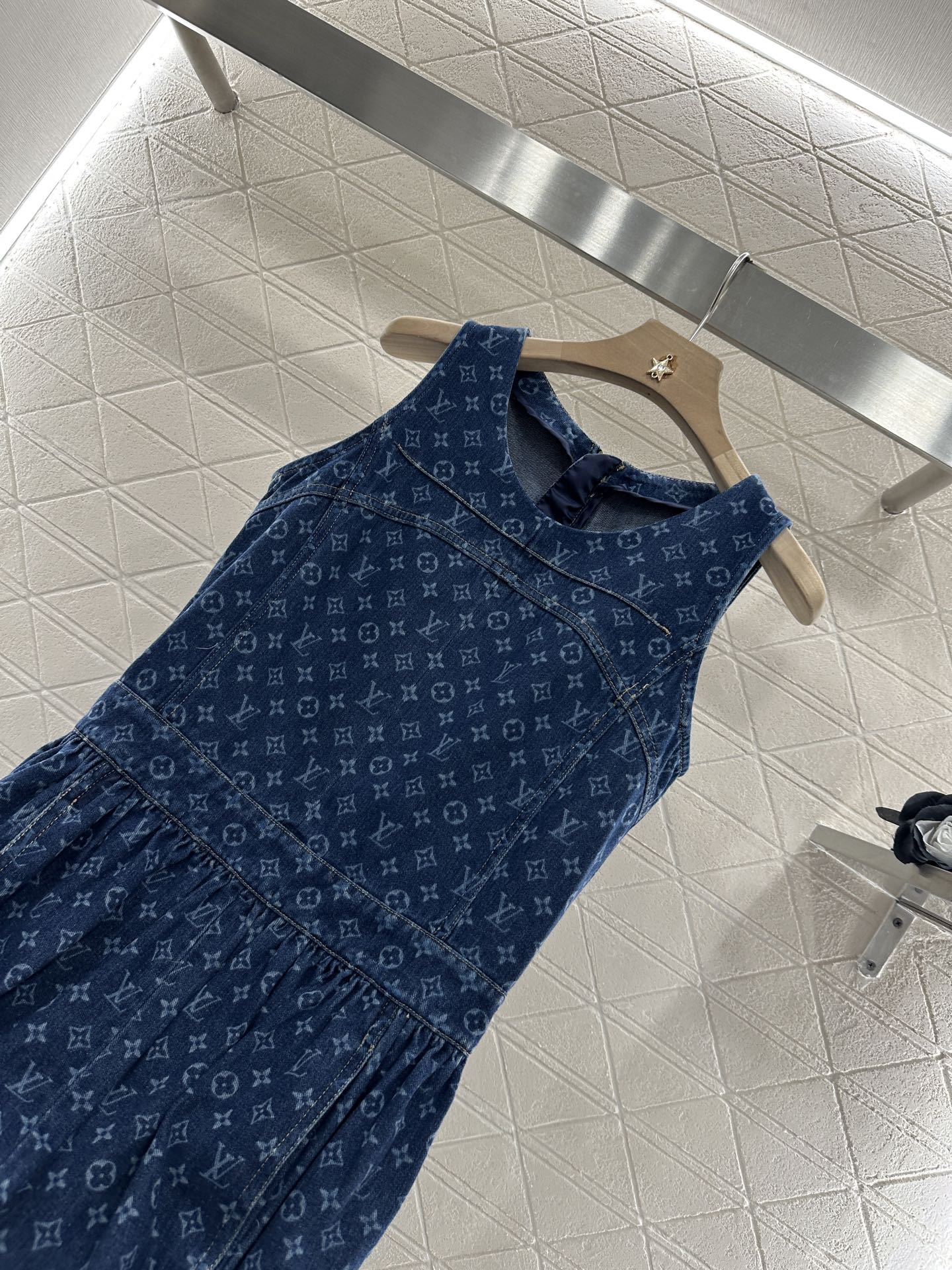2025 new product Denim vest skirt