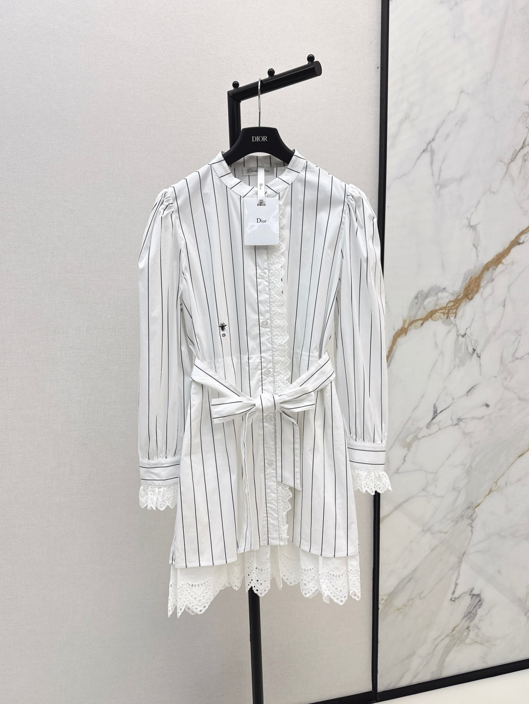 25fw embroidered dress