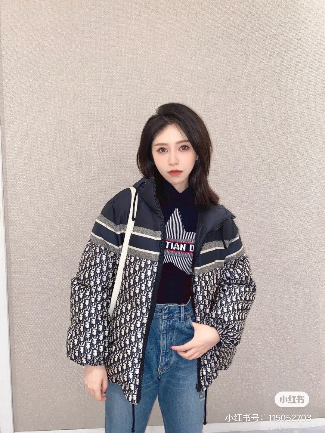 24fw reversible down jacket
