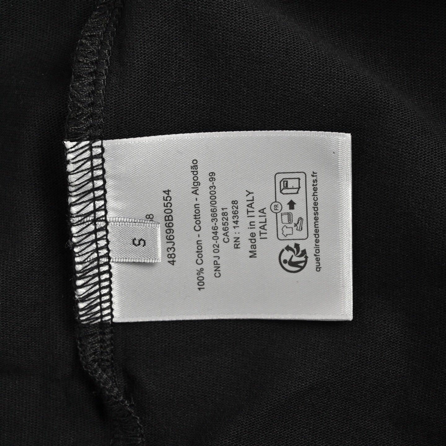 25ss Art Letter Print Short Sleeve