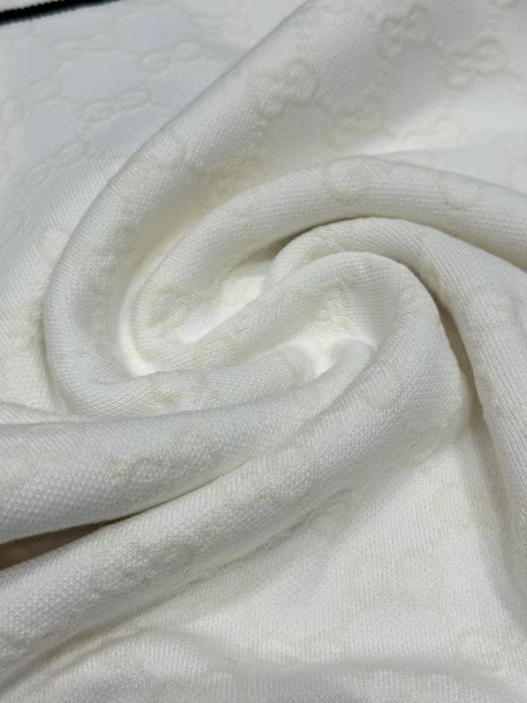 25 new white jacquard knitted vest skirt