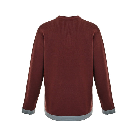25FW Floral crew neck sweater