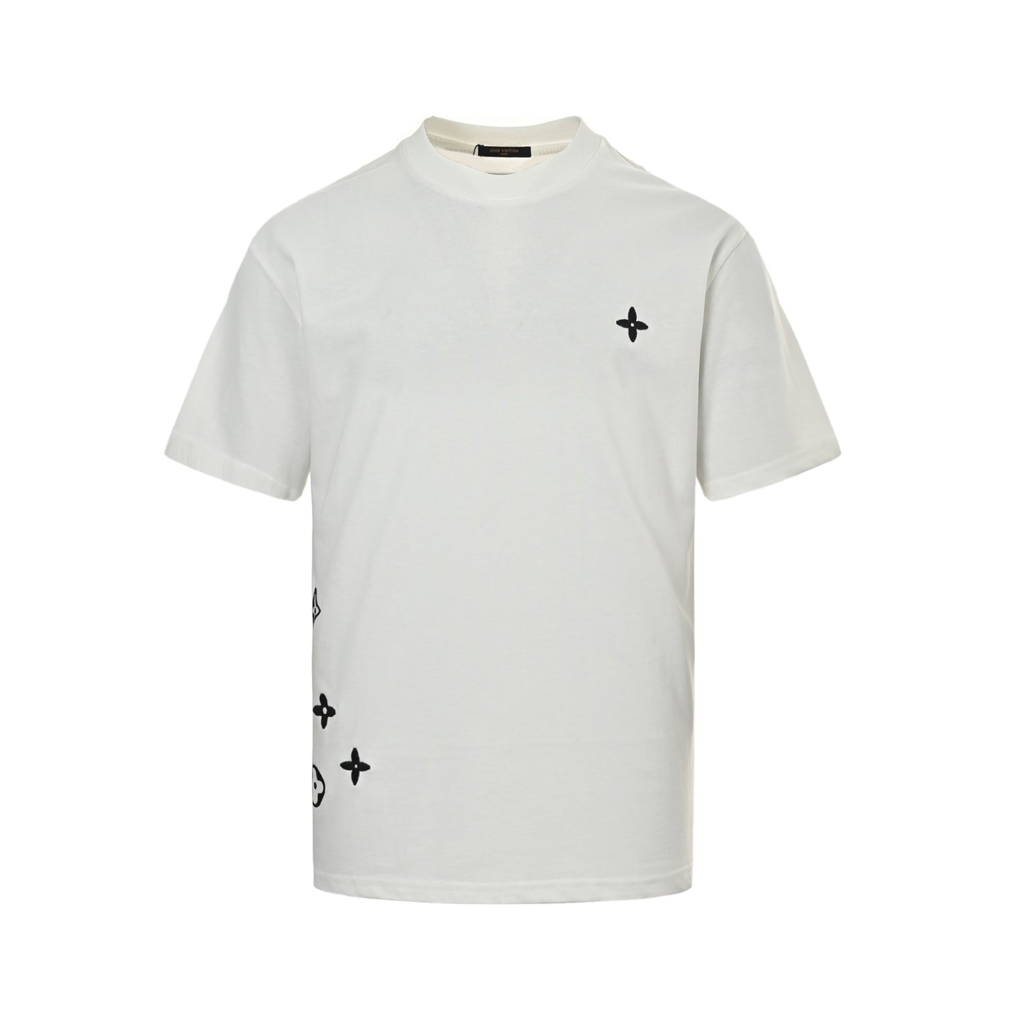 25ss Embroidered monogram short sleeves