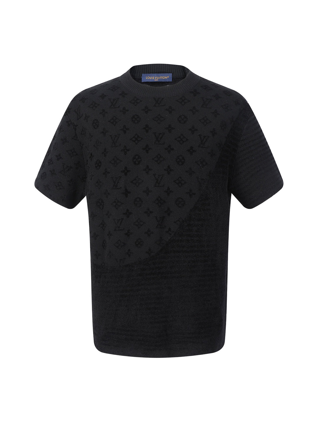 25SS Jacquard Short Sleeve Round Neck Shirt