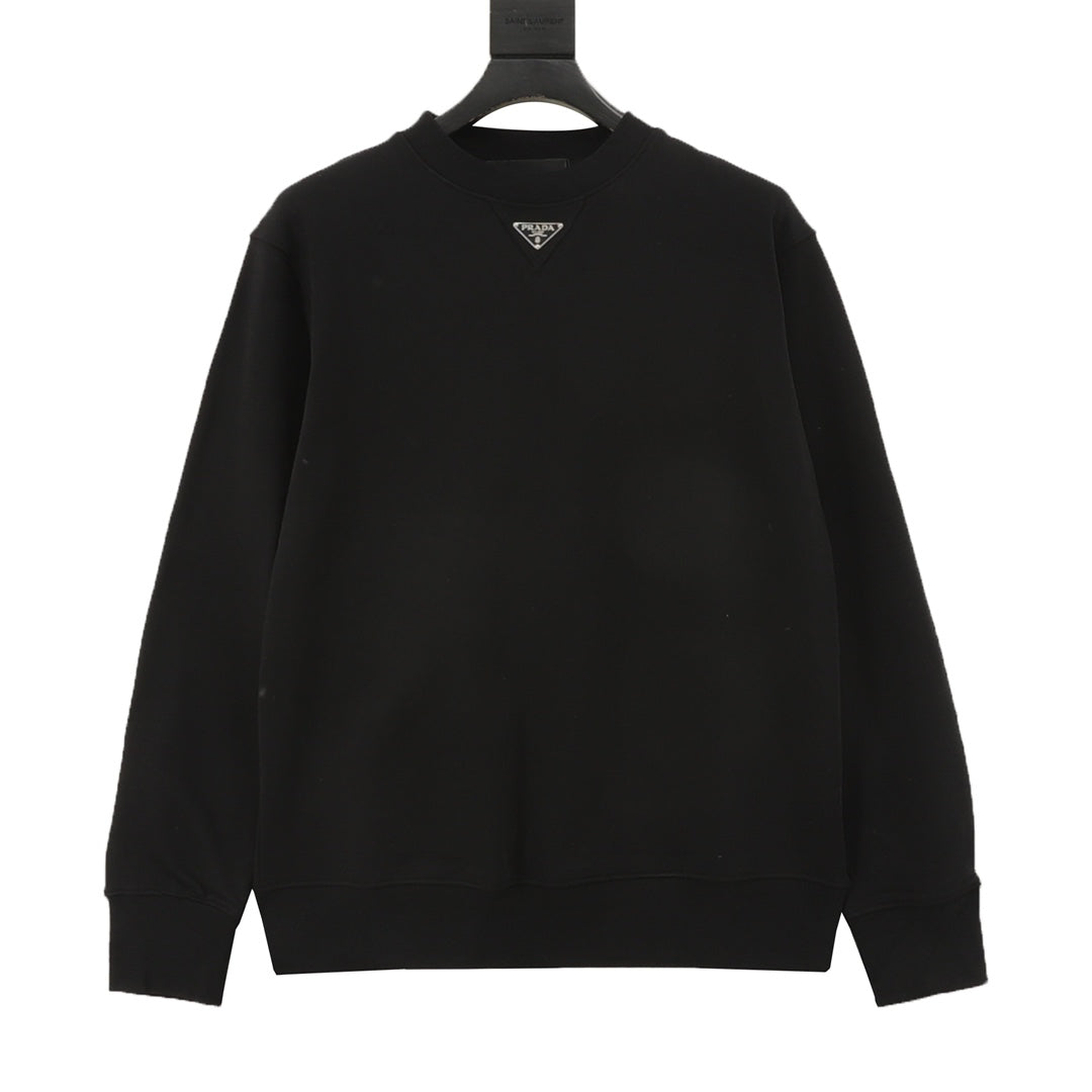 25fw Collar alloy logo hoodie