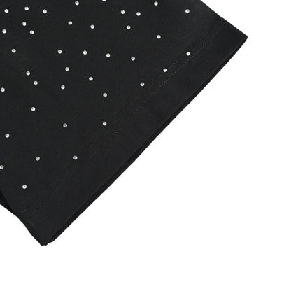 25ss Rivet Logo Starry Sky Hot Diamond Short Sleeve