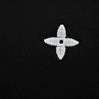 25ss Embroidered monogram short sleeves