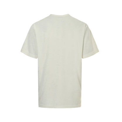 25 Chest embroidery Terry short sleeves