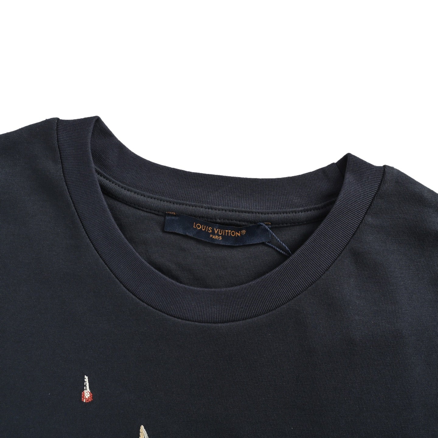 25ss sailboat embroidered logo short sleeved shirt