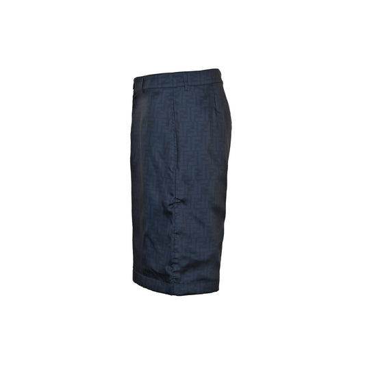 25ss full width FF jacquard dark pattern set shorts