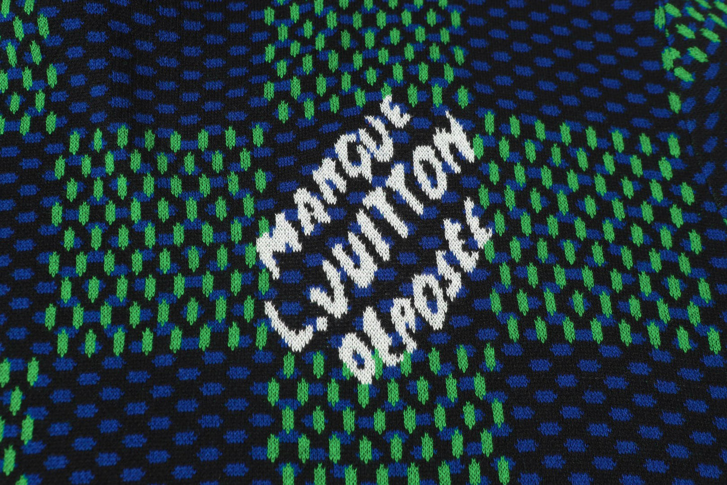 25ss New Chessboard Knitted Tee