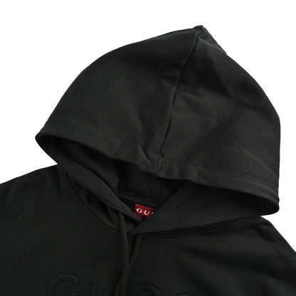 25FW Lettering embroidered hooded sweatshirt