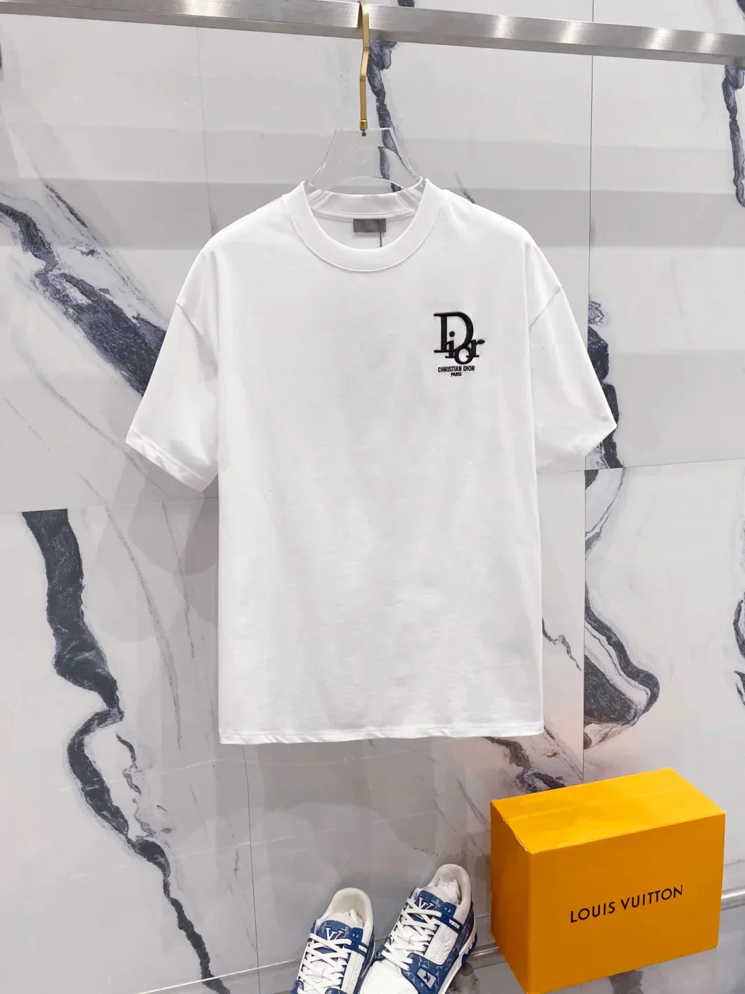 25SS letter embroidered short sleeves