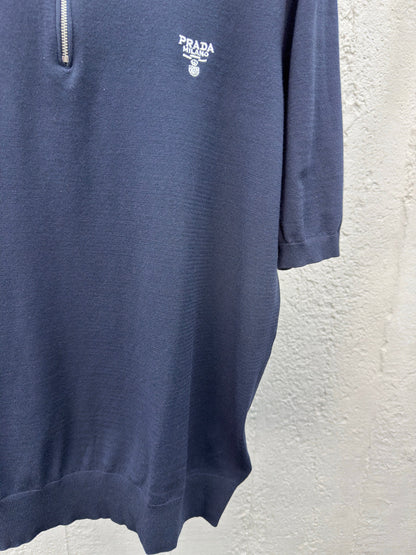 25 Embroidered woolen POLO shirt