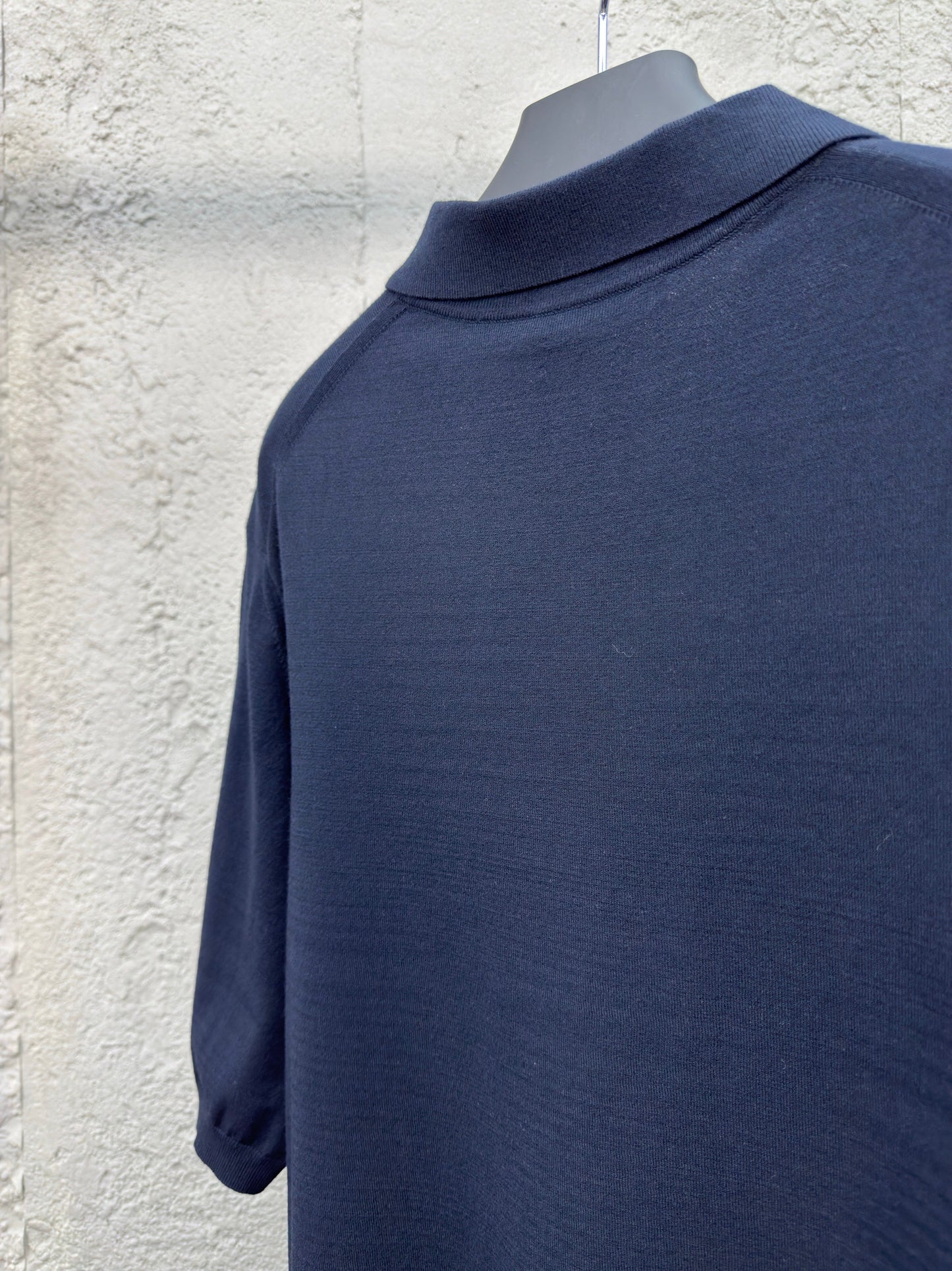 25 Embroidered woolen POLO shirt