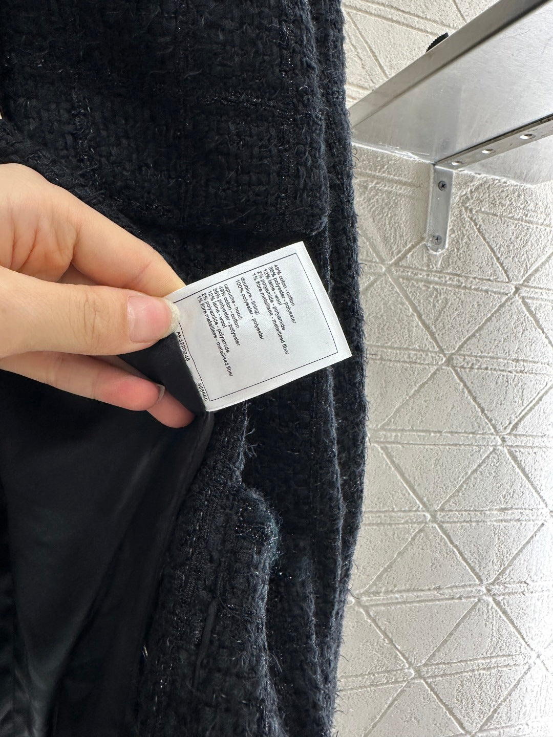 25fw Detachable hooded woolen jacket