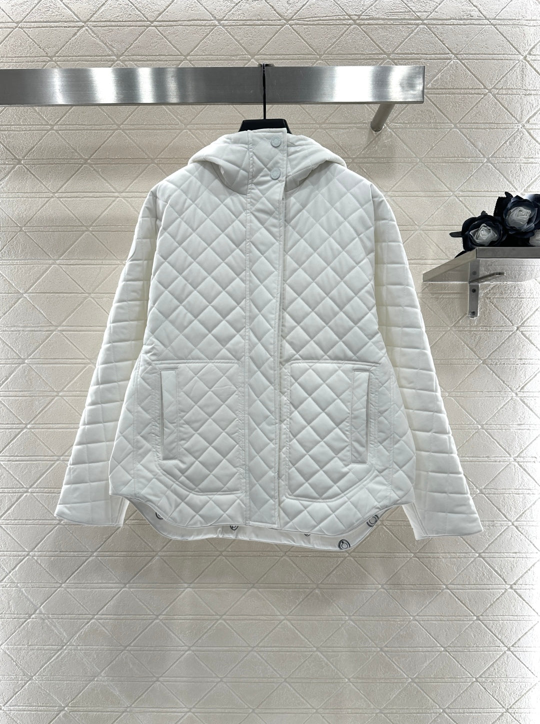 25fw Hide hood, wear cotton jacket on both sides