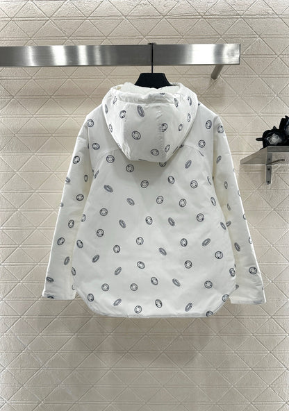 25fw Hide hood, wear cotton jacket on both sides